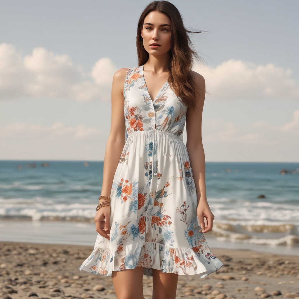 Silk Summer Dress